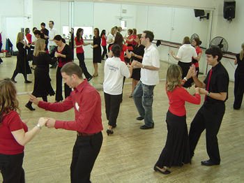 Corporate Dance providing a salsa class
