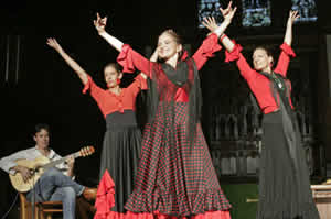 Flamenco dance workshop demonstration
